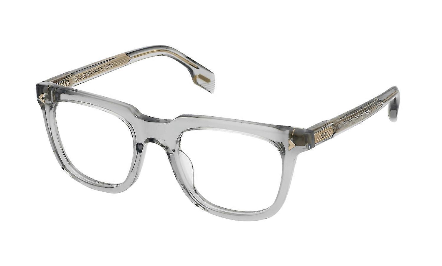 Eyewear Frames Lozza VL4354M 06S8 Grey Transparent 53/22/150 MAN