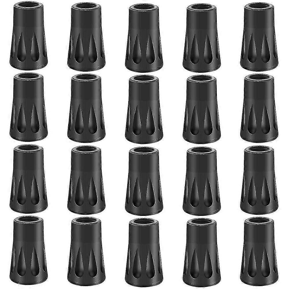 HJyang 20 X Rubber Buffer Set Hiking Poles Rubber Buffer Nordic Walking Pads PZU