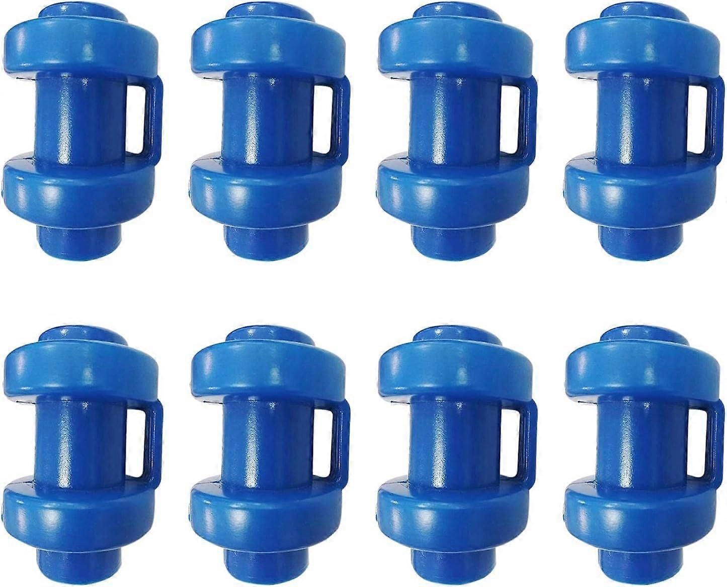 Pieces Trampoline Cap Trampoline Cap Trampoline Post Cap Trampoline Enclosure PE Protection Cap Safety Replacement Diameter 25mm Blue