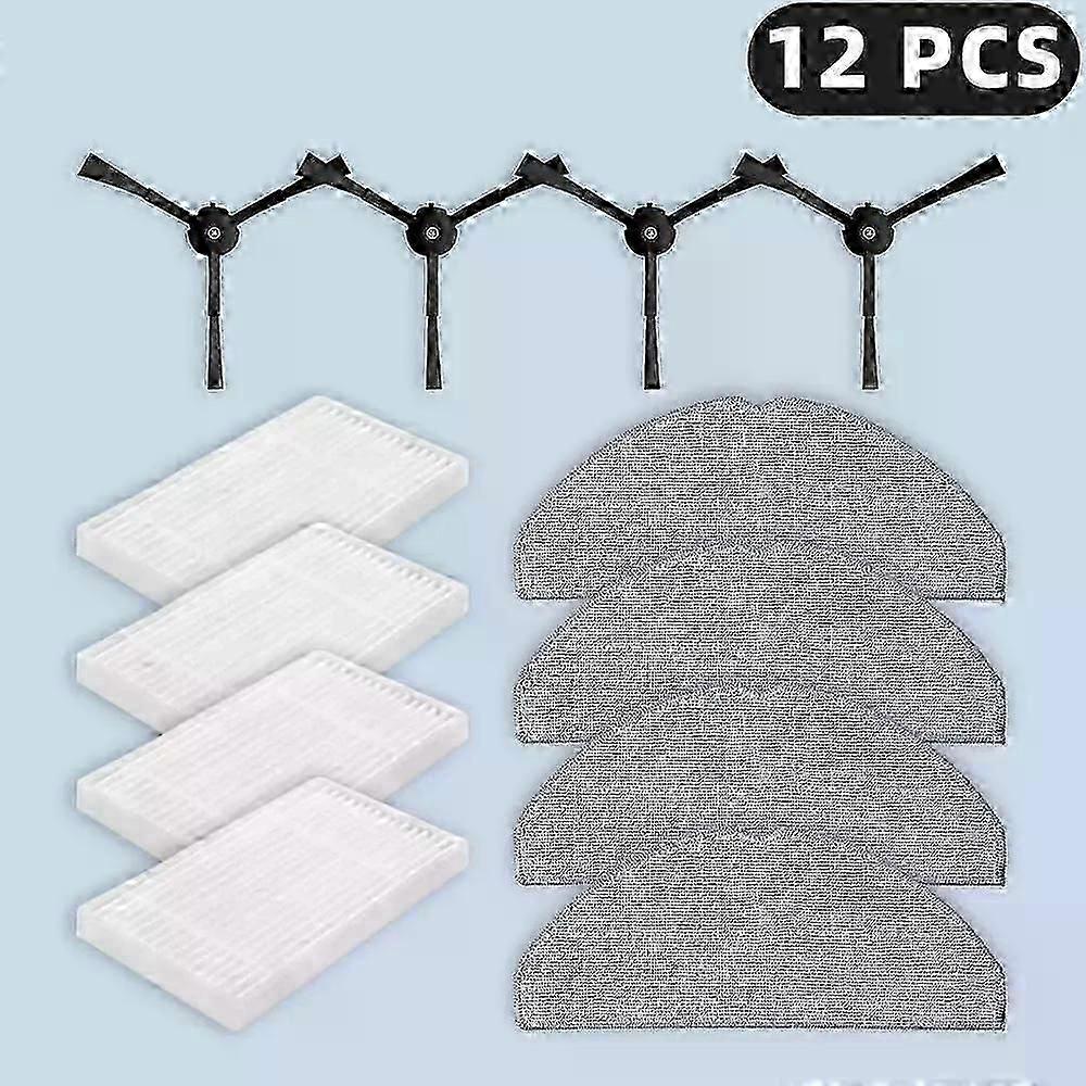 Applies to For ( TP-Link Tapo RV30 Max Plus / RV20 Max Plus ) Spare Parts Filter Side Brush Mop Cloth Dust Bag Accessories
