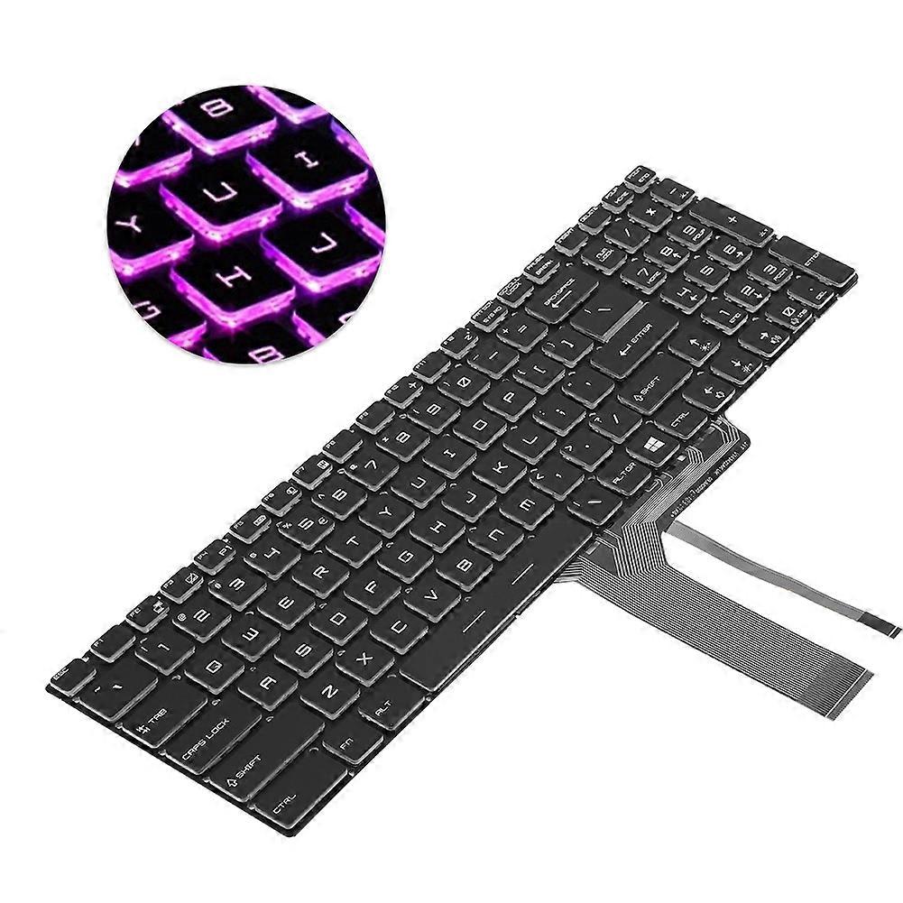 Colorful Backlit Keyboard V143422AK1 for 34.7x10.5x0.5cm Notebook