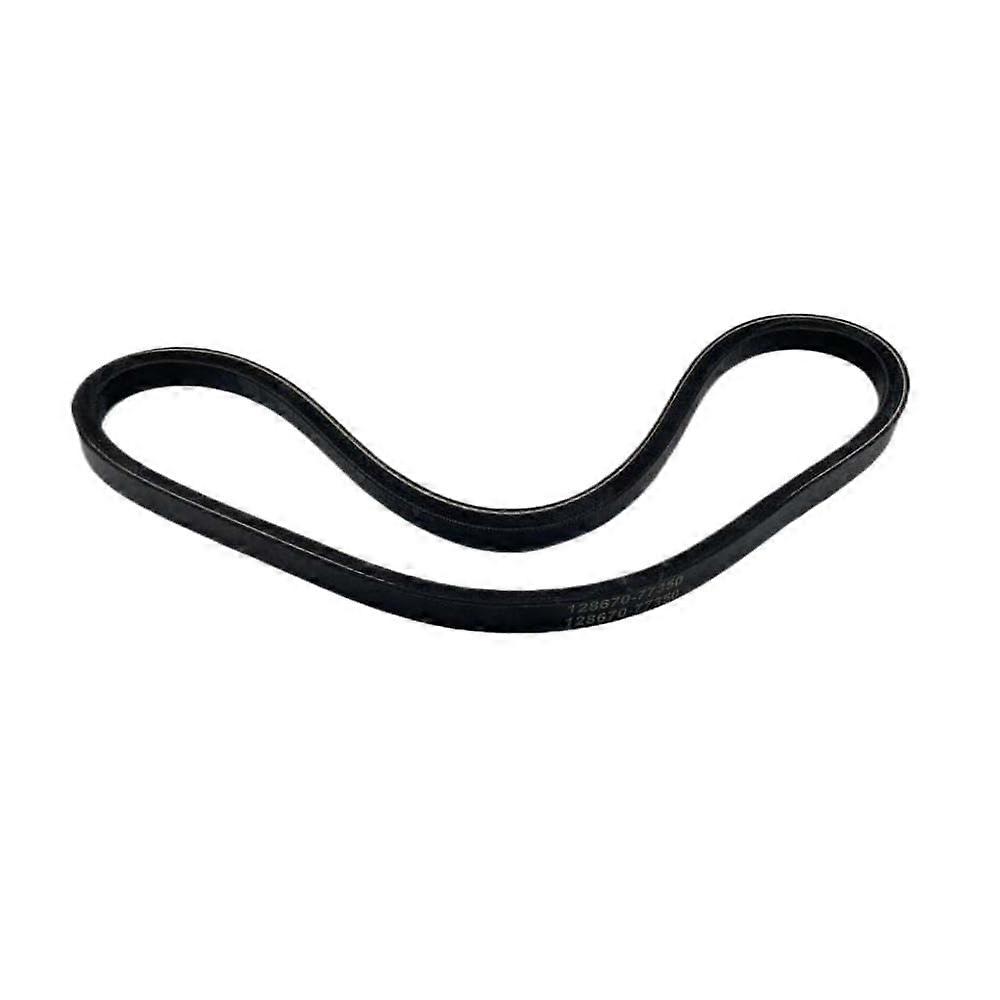 Compatible Alternator Belt 12867077350 for 2GM20 3GM30 3HM Marine Engine, Durable Rubber, High Performance, Precision Fit
