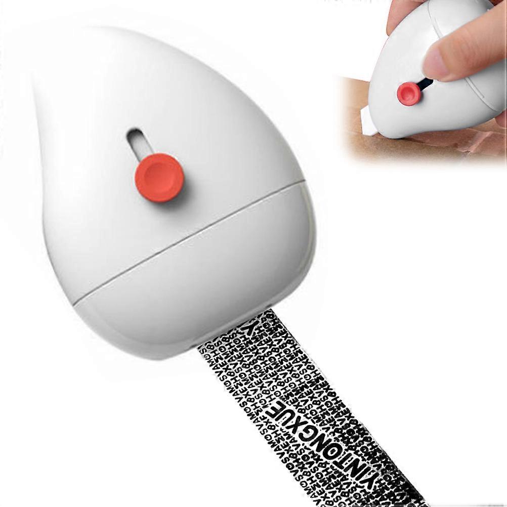 2 in 1 Identity Wide Roller with Retractable Box Opener Identity Theft Stamp for Protection