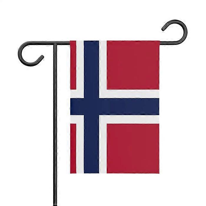 Flag - Svalbard and Jan Mayen - 32 x 47.5 cm - Polyester - Double-sided print - Multicolored