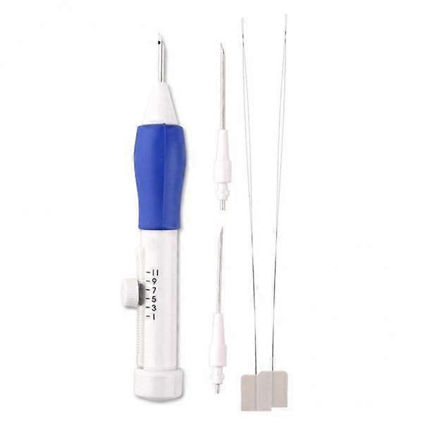 2-4pack Embroidery Needle Punch Set Pen Tool DIY Craft Stitching Sewing Kit