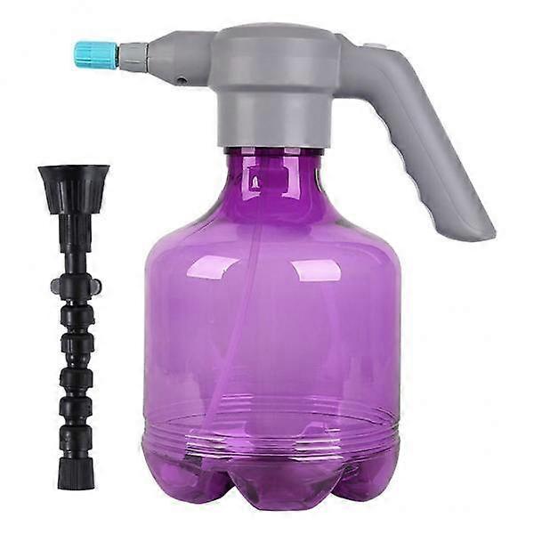 2x Botella de spray eléctrico de 3L, regadera automática recargable USB para el hogar
