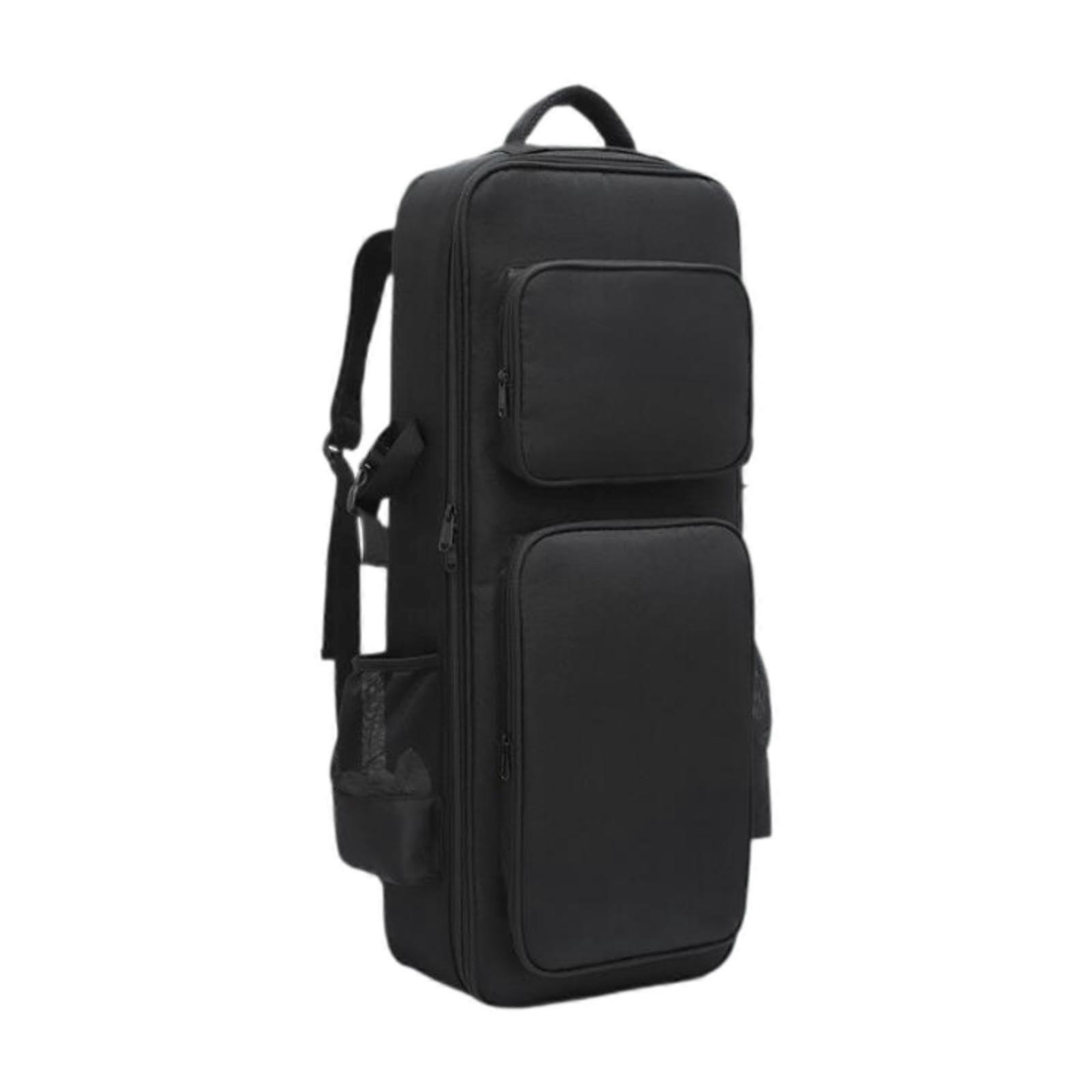 Saxophone Bag,Clarinet Storage Case,Travel Case,Padded with Strap and Handle,Sax Gig Bag,Backpack,Carrying Backpack Case, black Ref: 8063