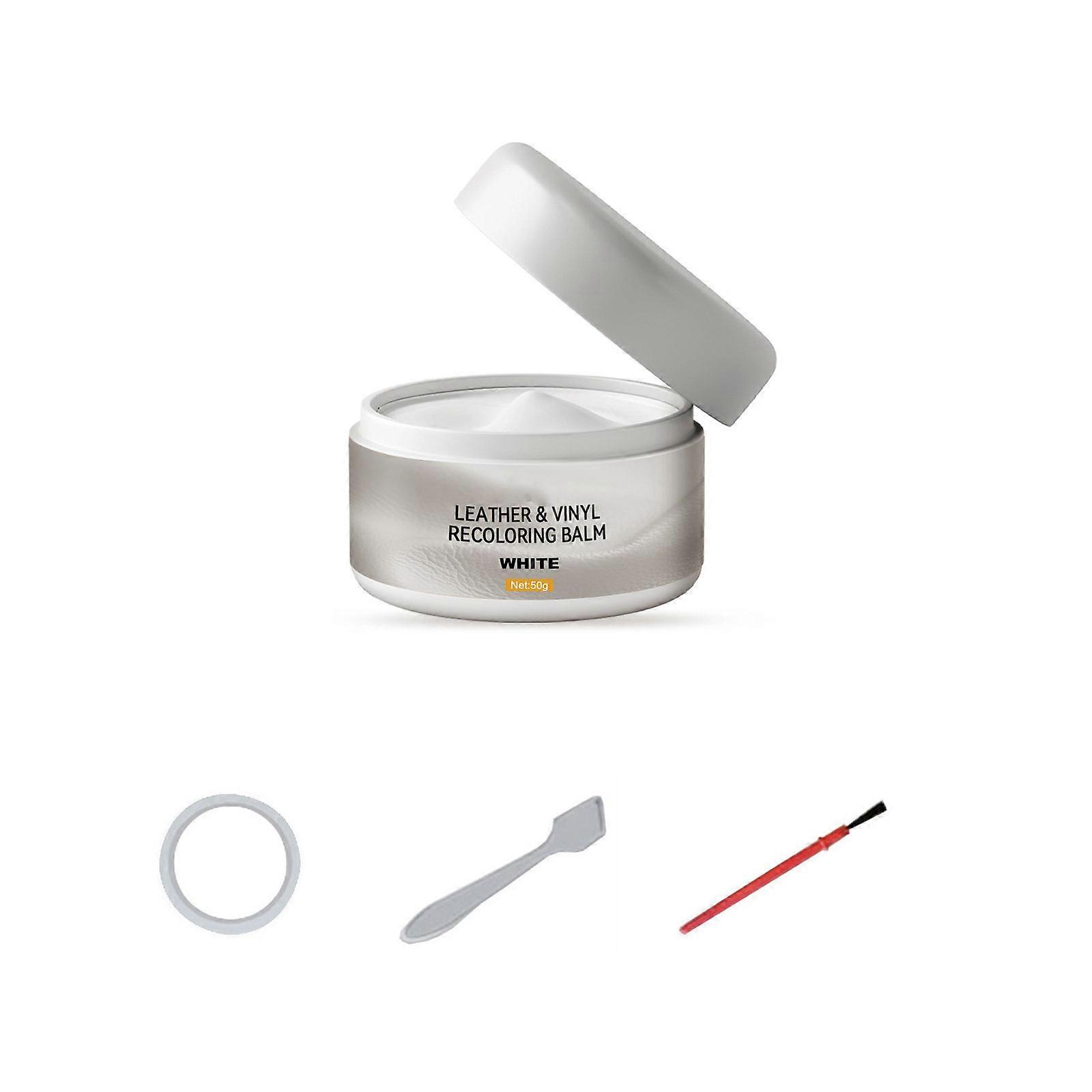 سهل الاستخدام الجلود الخدش إصلاح الجلود إعادة تلوين بلسم الجلود لون المرمم جعل جلدك تبدو جديدة مرة أخرى أبيض