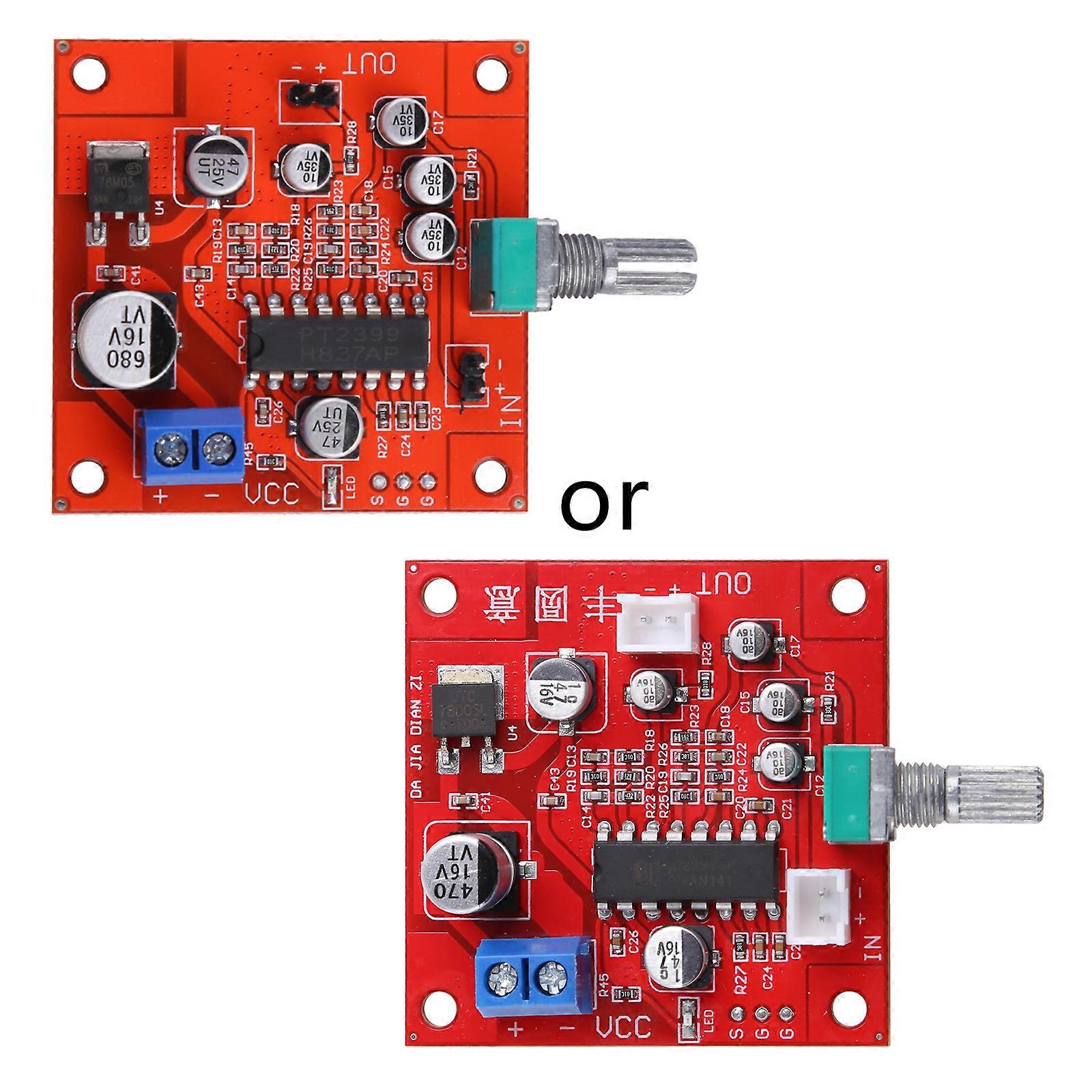PT2399 Microphone Reverb Plate Reverberation Board No Preamplifier for DC 6V-15V Multicolor