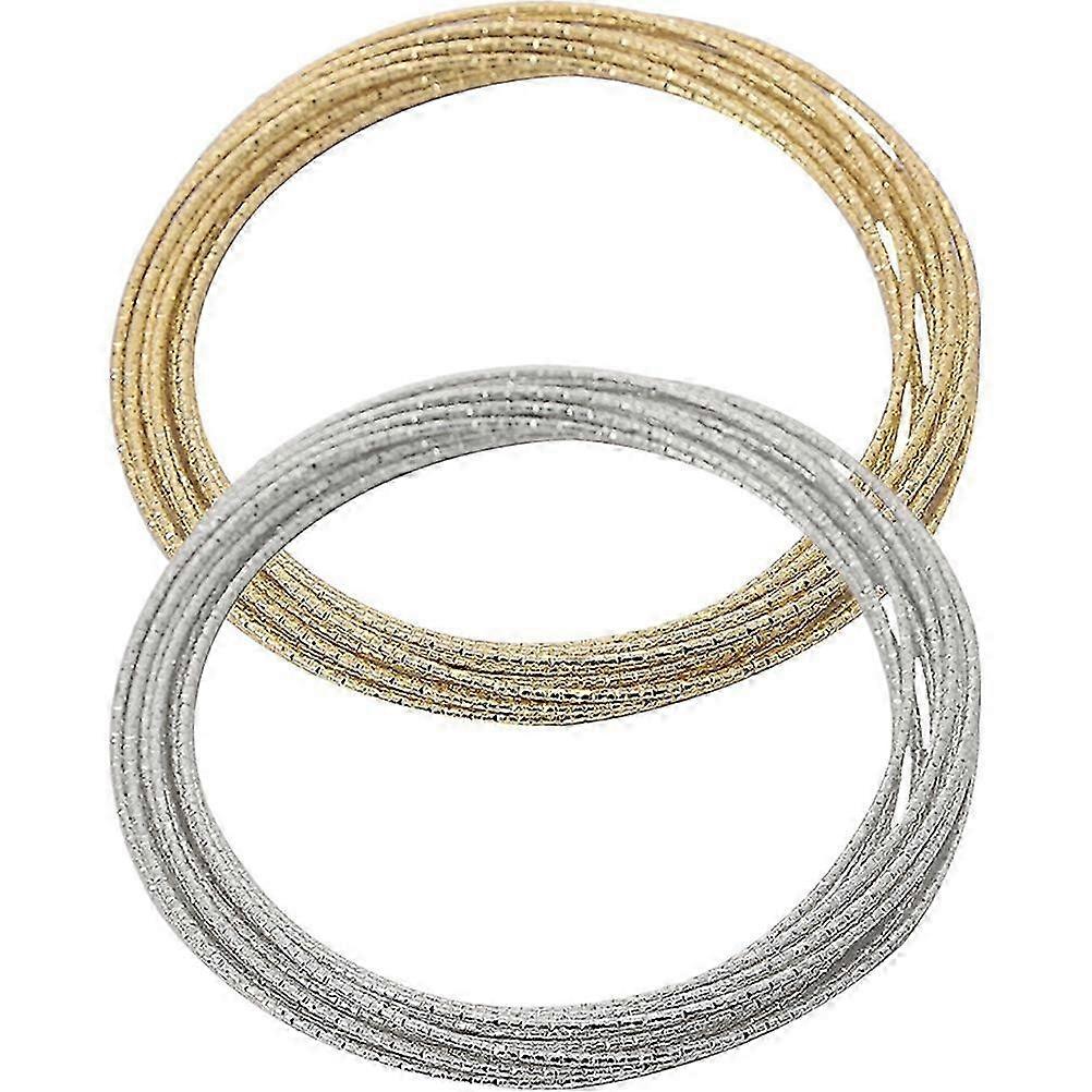 2pcs Bangle Bracelet Multi Layer Bangle Simple Bangle Wrist Jewelry for Women