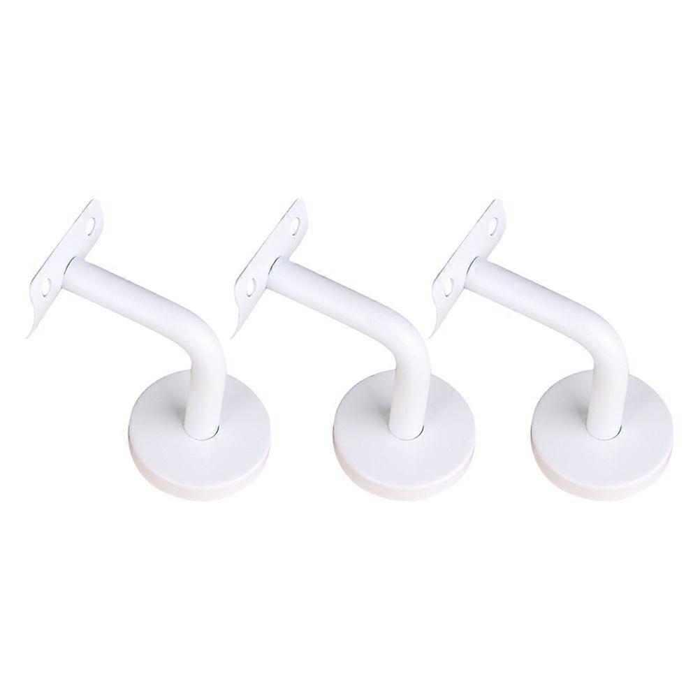 3Pcs Professional Solid Stainless Steel Handrail Wall Mounted Brackets Supports