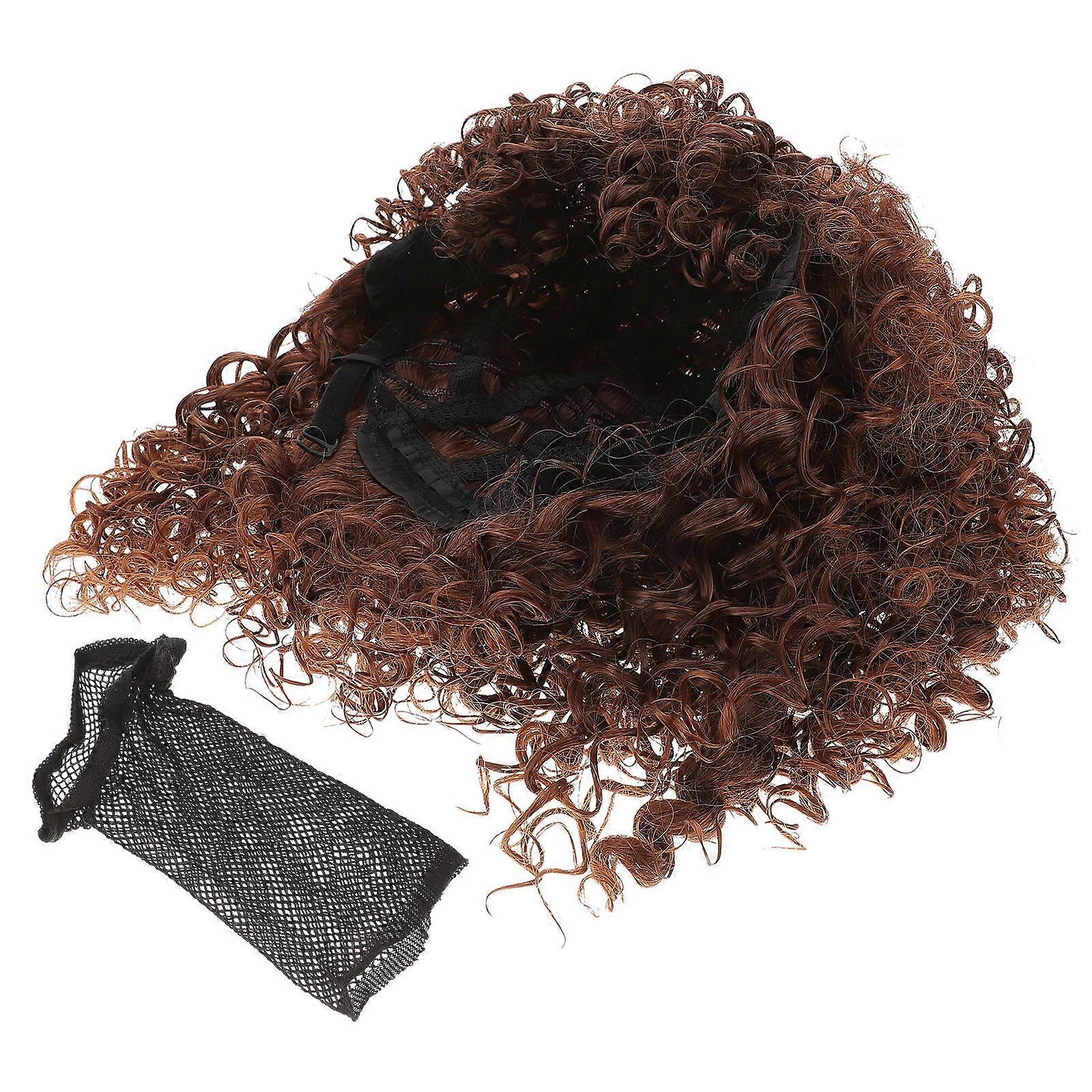 Stylish Synthetic Hair Wigs with Fluffy Texture, and Fashion