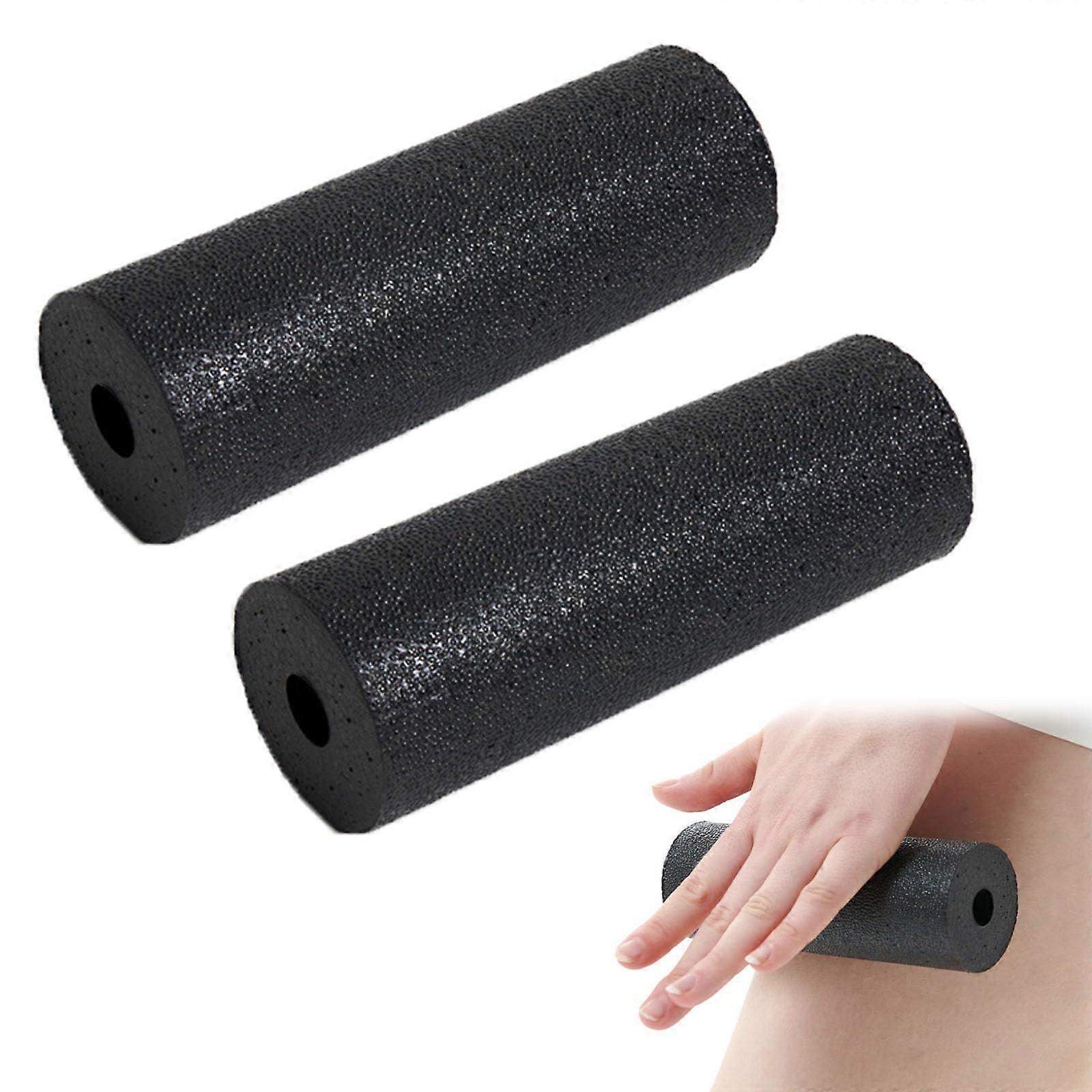 Fascia Roller Mini, Small Soft Foam Massage Roller, Non-Deformable 15 x 5.3 cm, 2 Pieces for Beginners