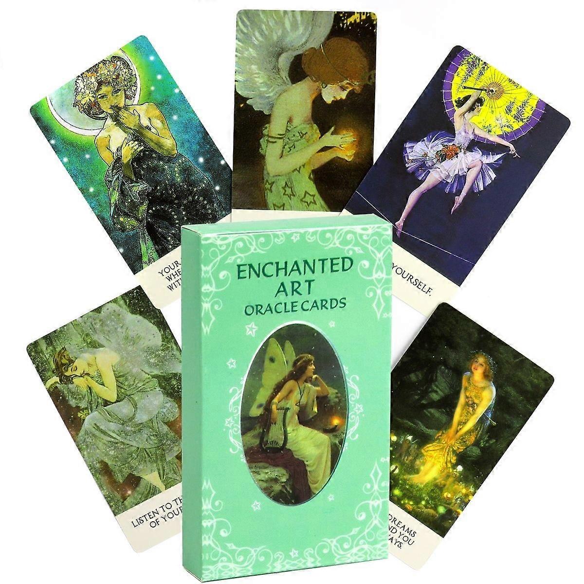 Enchanted Art Oracle Deck: Daily Spiritual Guidance Cards