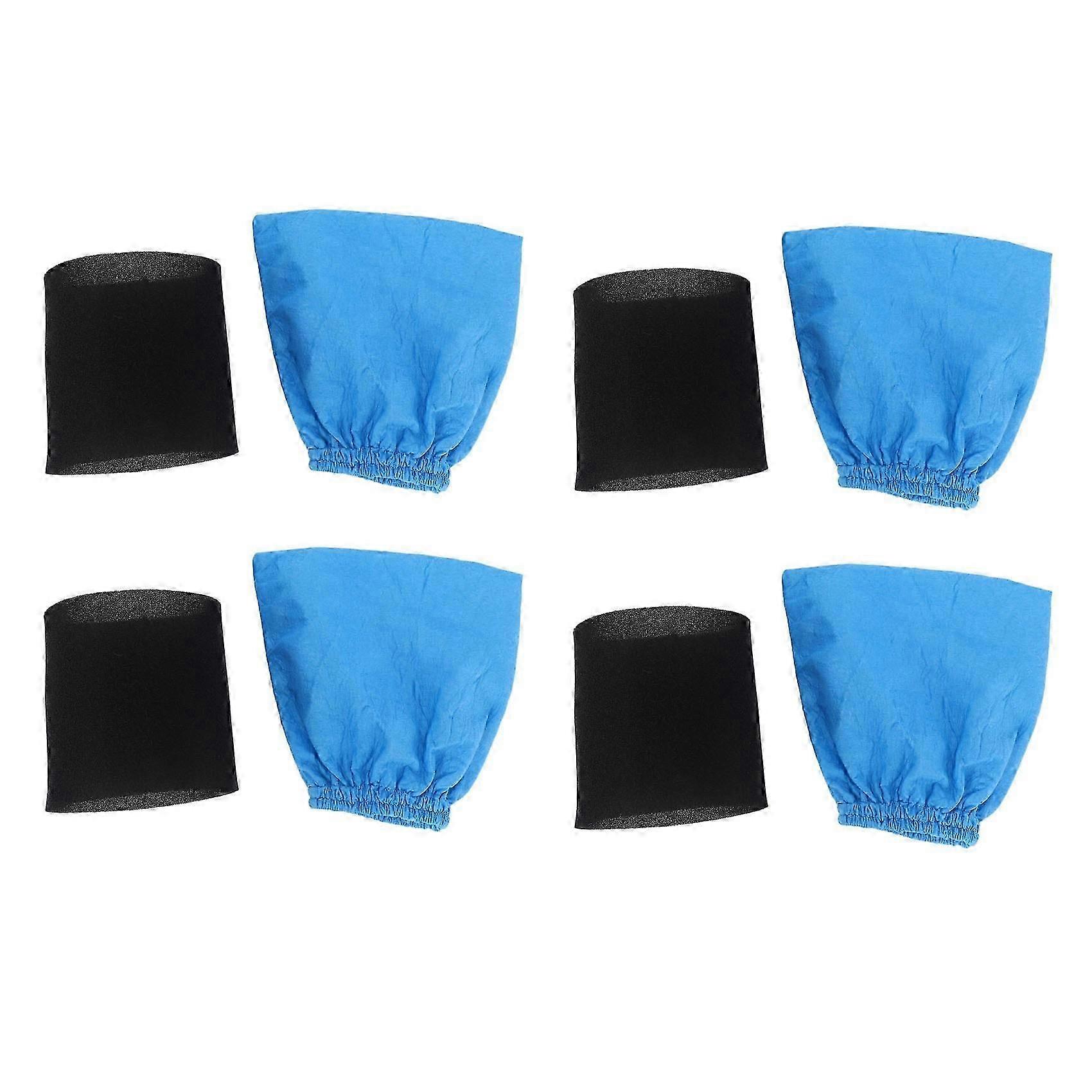 4X Textile Filter Bags Wet and Dry Foam Filter for MV1 WD1 WD2 WD3 Vacuum Cleaner Filter Bag