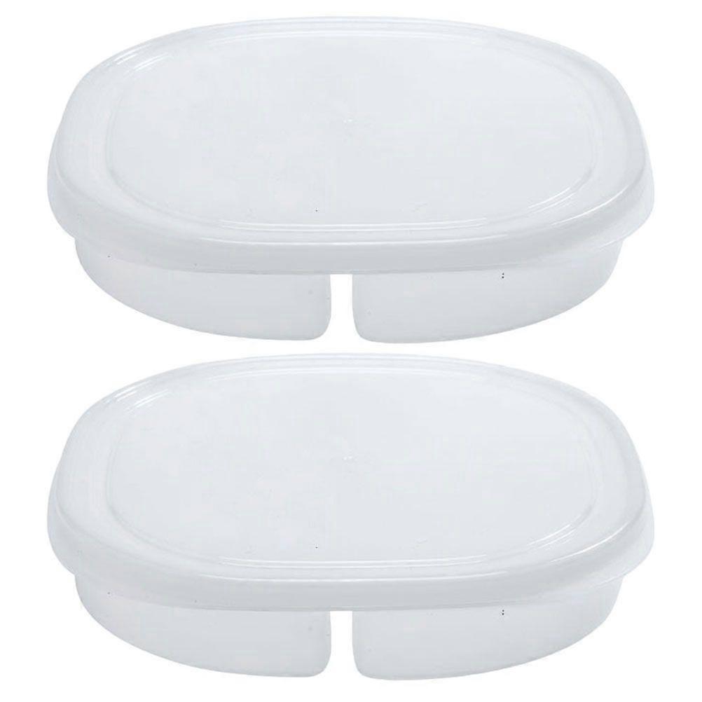 2pcs Kitchen Storage Boxes Fridge Fresh Keeping Boxes Fresh Preservation Boxes