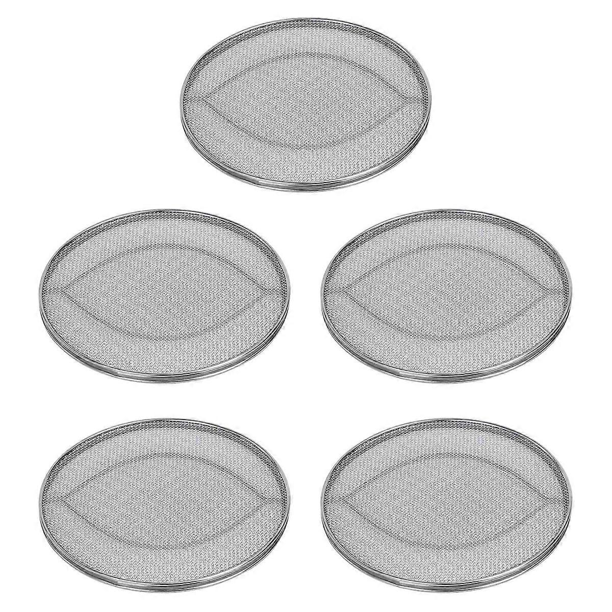 5X Bouclier anti-éclaboussures en acier inoxydable pour Foodi FG551, pour Foodi Smart XL 6-en-1 Grill d’intérieur réutilisable