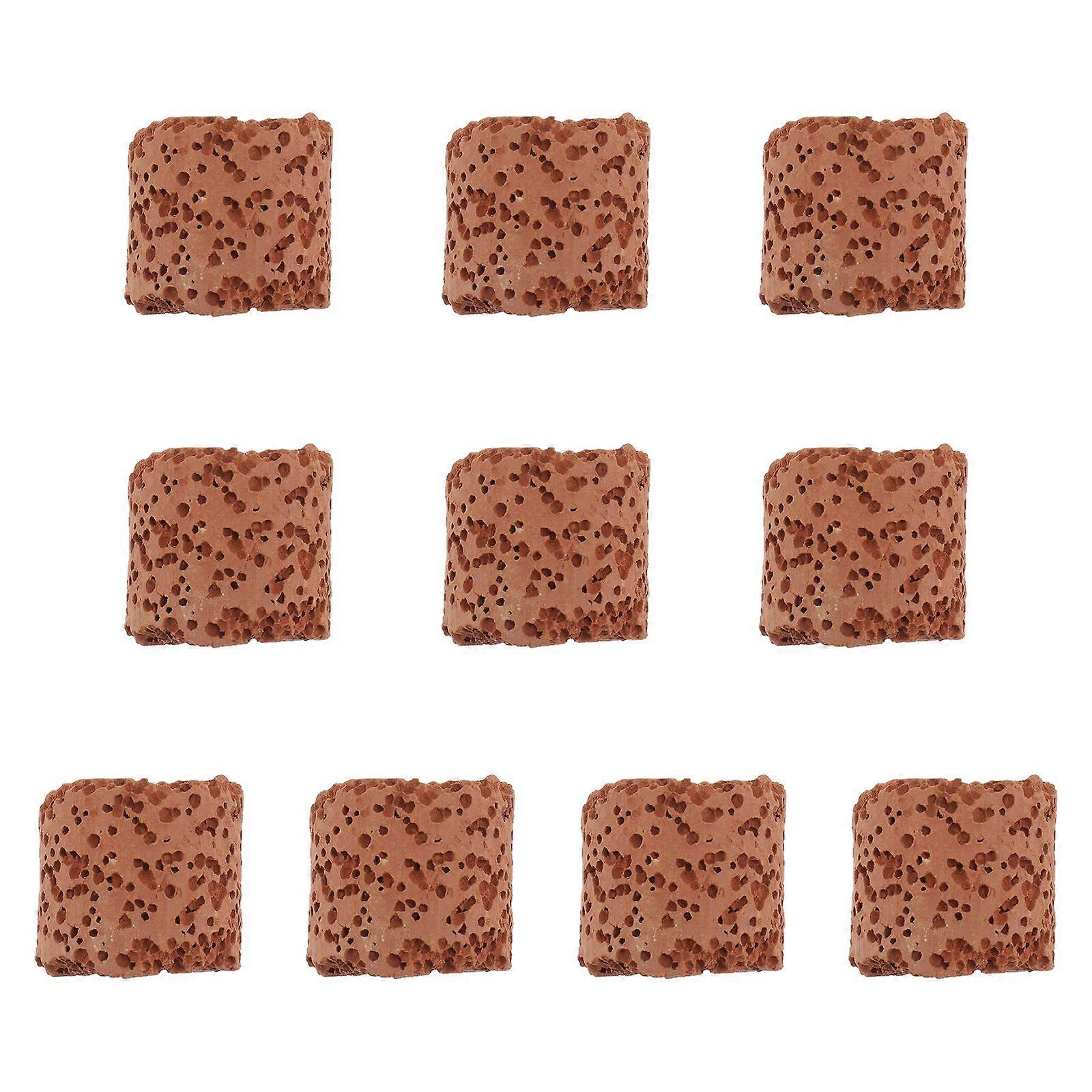 10pcs Practical Fixed Ring Pottery Durable Water Plant Fixed Ring Gravity Ring Decor Holder for Fish Tank