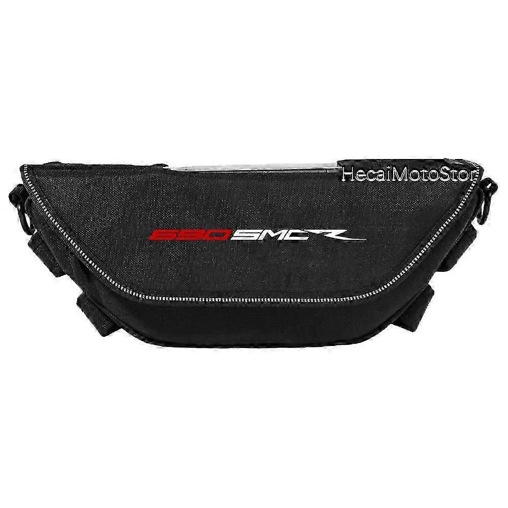 Fit For  690SMC R 690smc r Motorcycle accessory Waterproof And Dustproof Handlebar Storage Bag  navigation bag-H