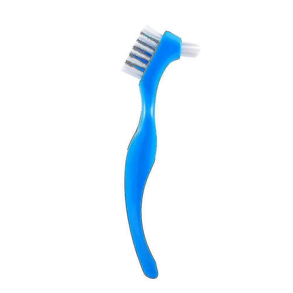 Denture Cleaning Toothbrush with Multi-Layer Hard Bristles for Effective Care of Your Dental Appliances