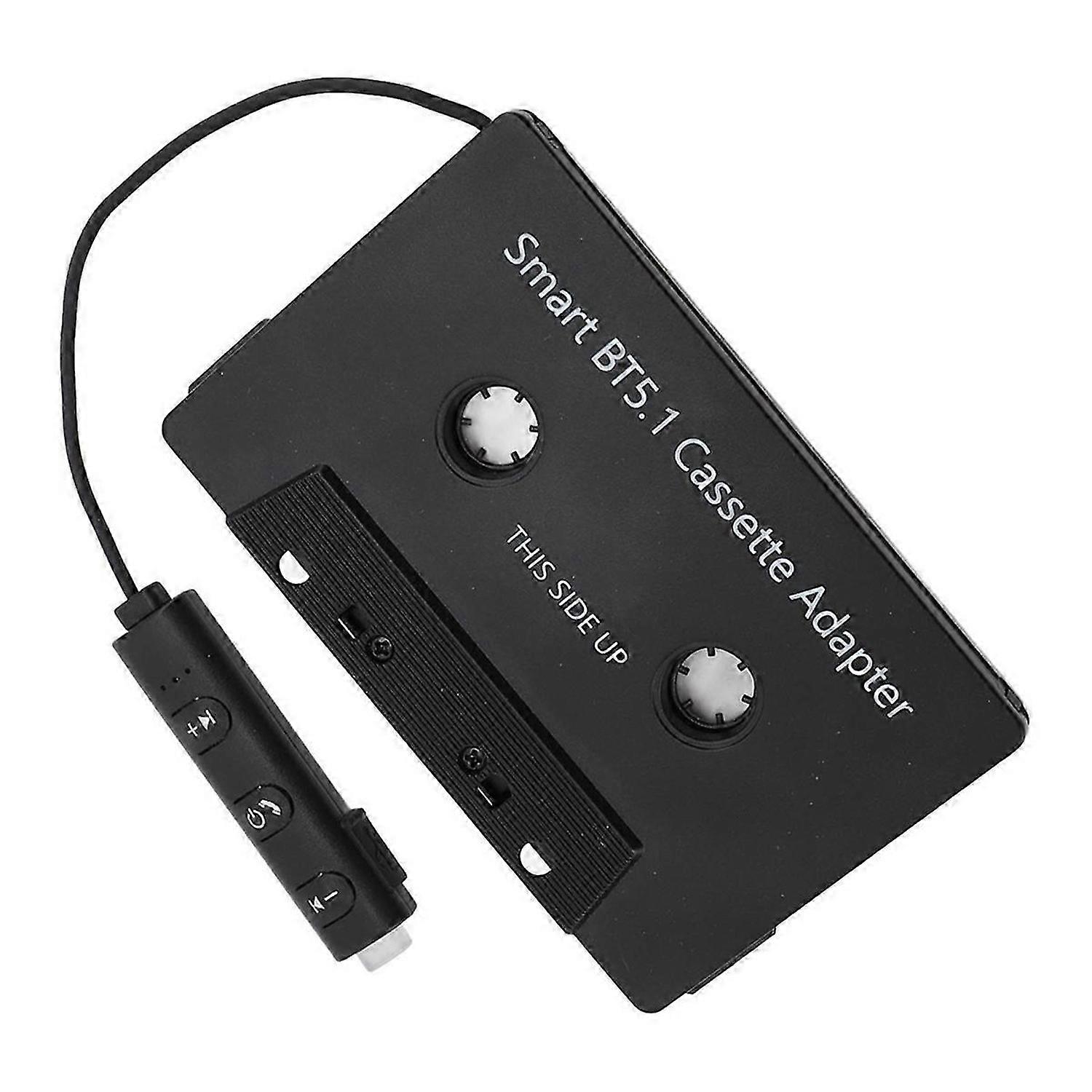 Car Audio Bluetooth Wireless Cassette Receiver, Bluetooth 5.1 Car Audio Stereo Cassette Vehicle Tape