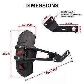 Per VOGE R125 125R R 125 R Brivido R125 125R Accessori Moto Parafango Parafango Paraspruzzi Paraspruzzi Protezione Ruota