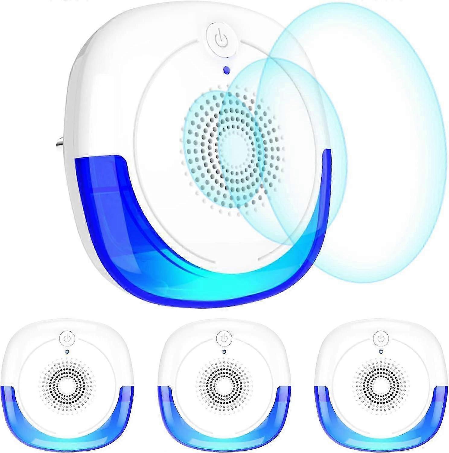 2 Pack Ultrasonic Mosquito Repeller for Indoor Use, Electric Mosquito Killer Plug Suitable for Various Insects