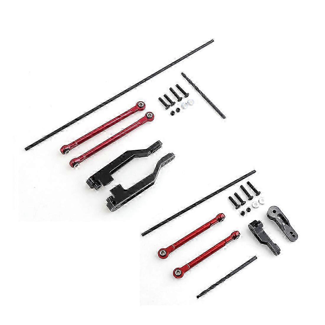 Metal Front and Rear Sway Bar Set for Compatible RC Car Upgrade Parts