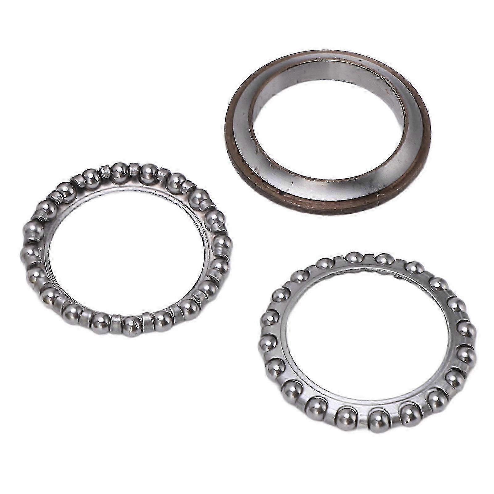 Motorcycle Front Fork Steering Stem Bearings Kit Steel Alloy for 60/80CC Go Karts Scooters ATV UTV