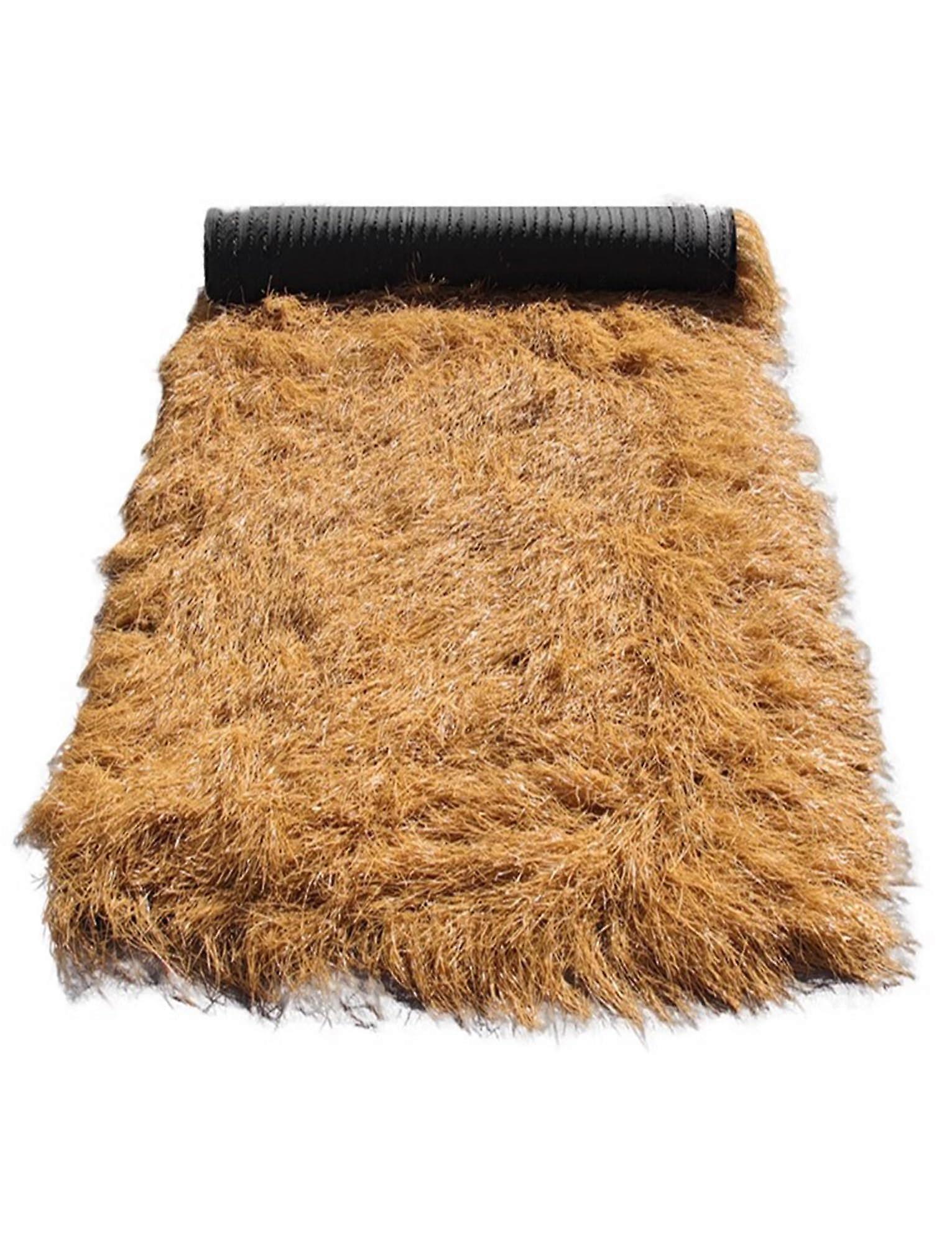Artificial Straw Roll – Fireproof Straw Roof Decorations Simulation Straw for Terrace, Hawaii, and Outdoor Decoration (3.3x42.7ft)