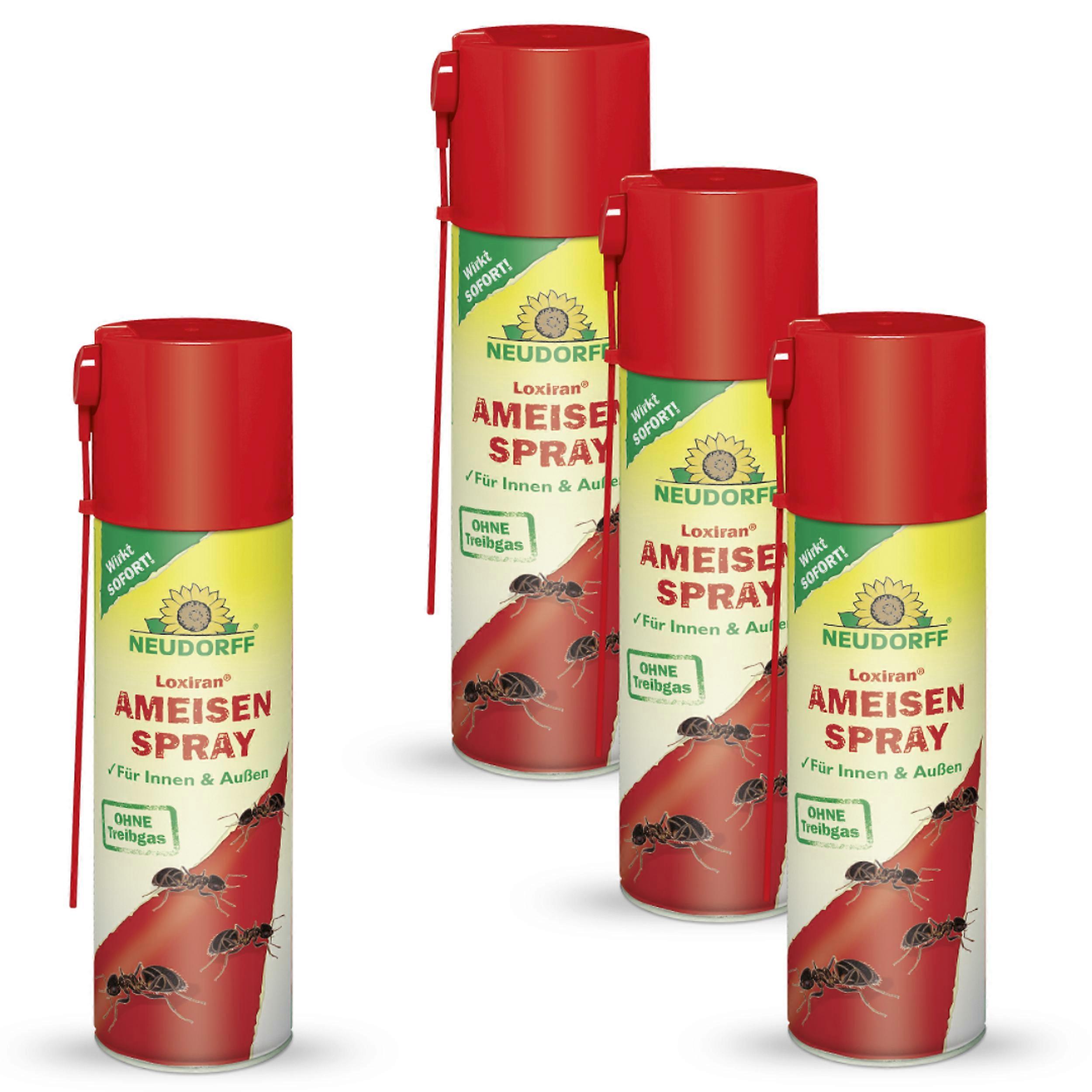 4 x NEUDORFF Loxiran® 蚂蚁喷雾剂,200 毫升