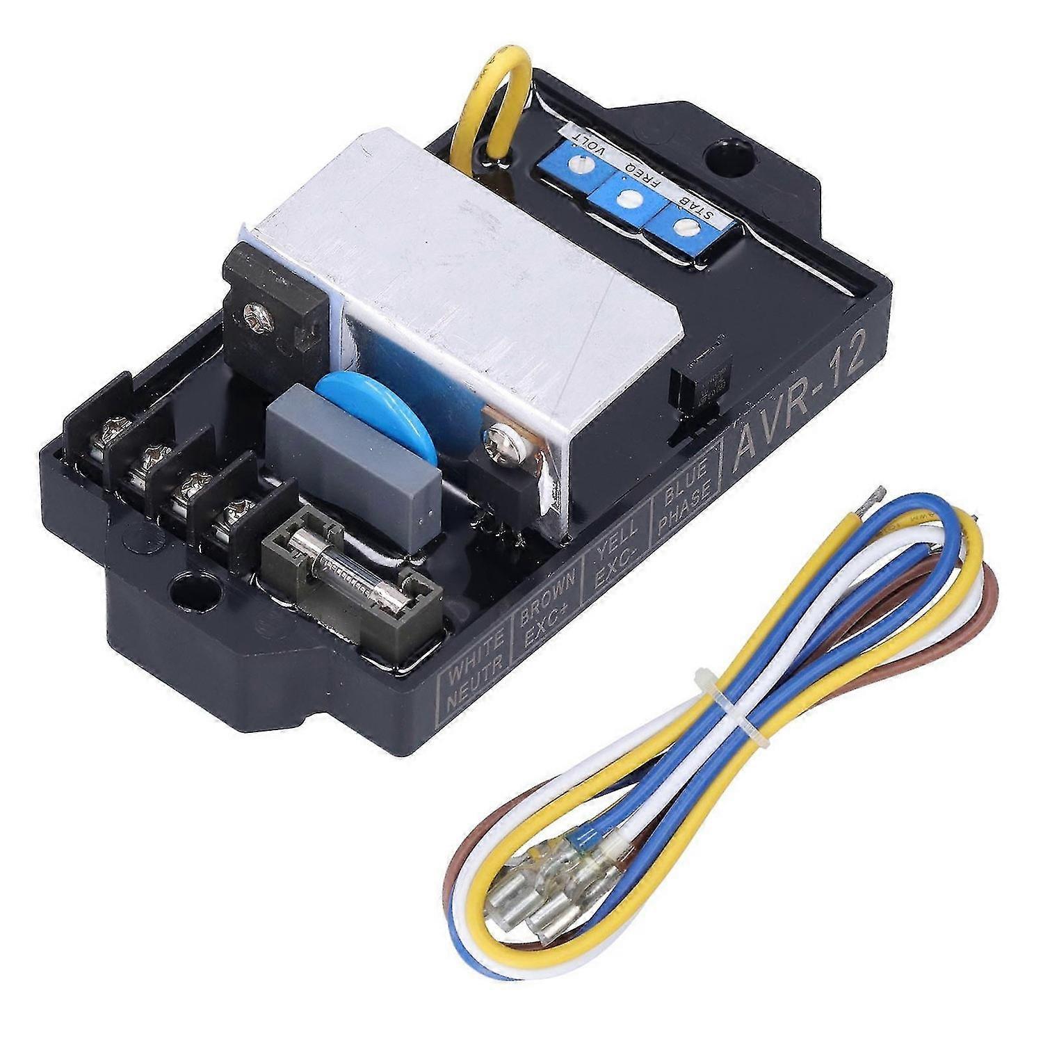 Voltage Regulator Generator Plastic Adjustable Potentiometer Compatible Power Device AVR12