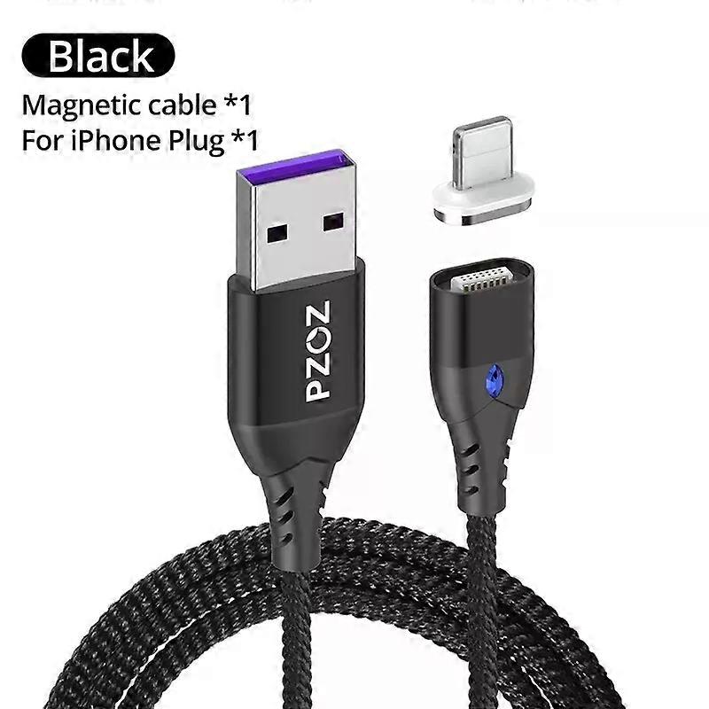 Stand PZOZ 5A Magnetic Cable Type C Super Fast Charging Micro USB C Cable Magnet Charger For iPhone Huawei Xiaomi Wire Cord