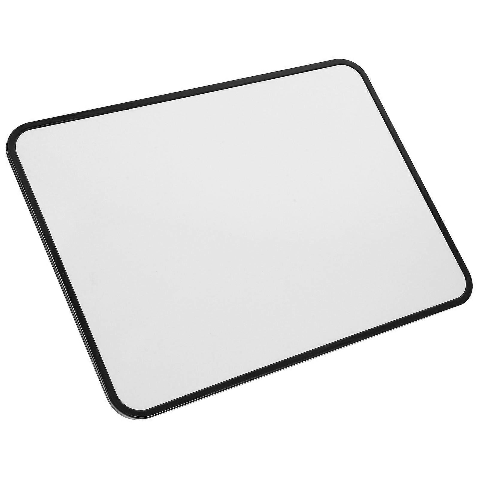 Hanging White Board Dry Erase Minimalist Design For Notes Messages 11.8×8.3×0.2in Plastic Material 1Pack
