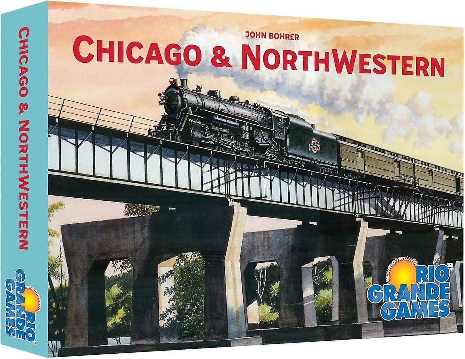 Chicago & North Western Train Board Game