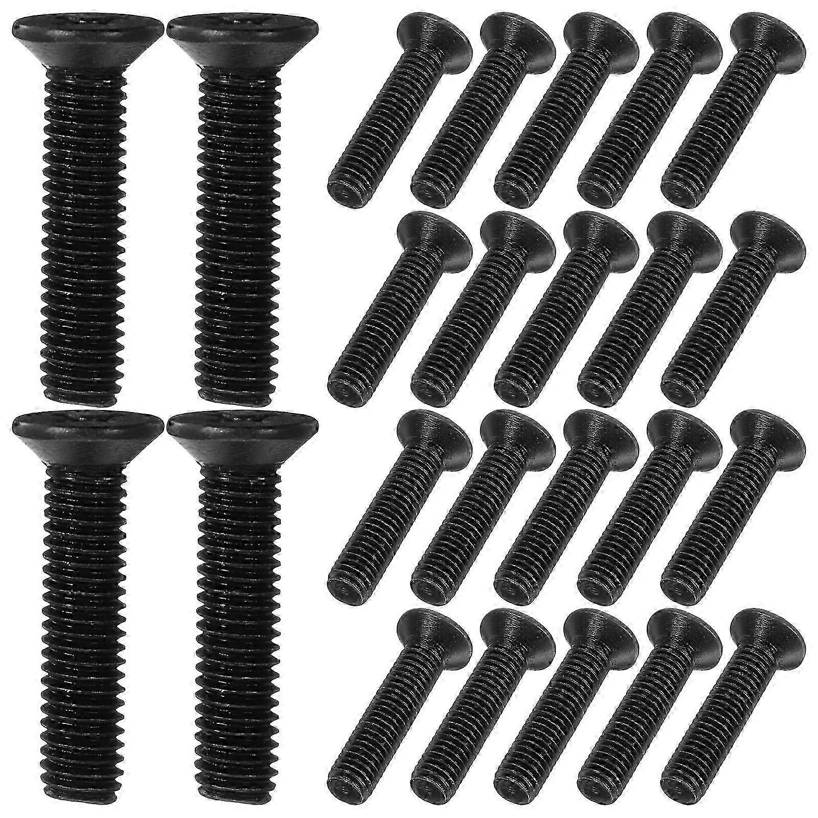 Perceuse Vis de remplacement Vis filetée Vis de fixation en acier pour perceuse électrique Outils électriques Rénovation domiciliaire 50Pcs