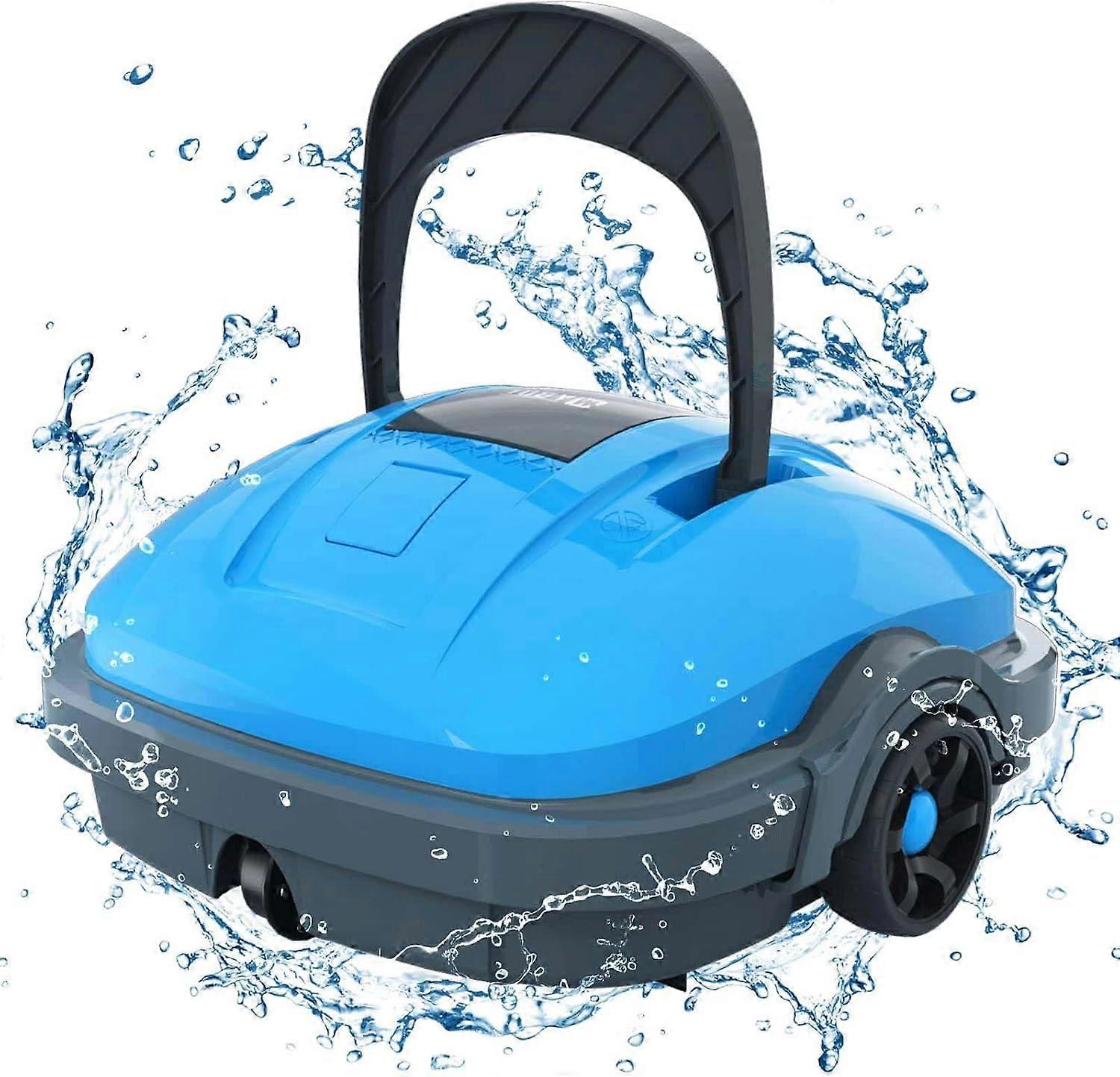 Built-in Vacuum Cleaner up to 50 m² Self-Parking WYBOT Wireless Pool Robot with Dual Motor