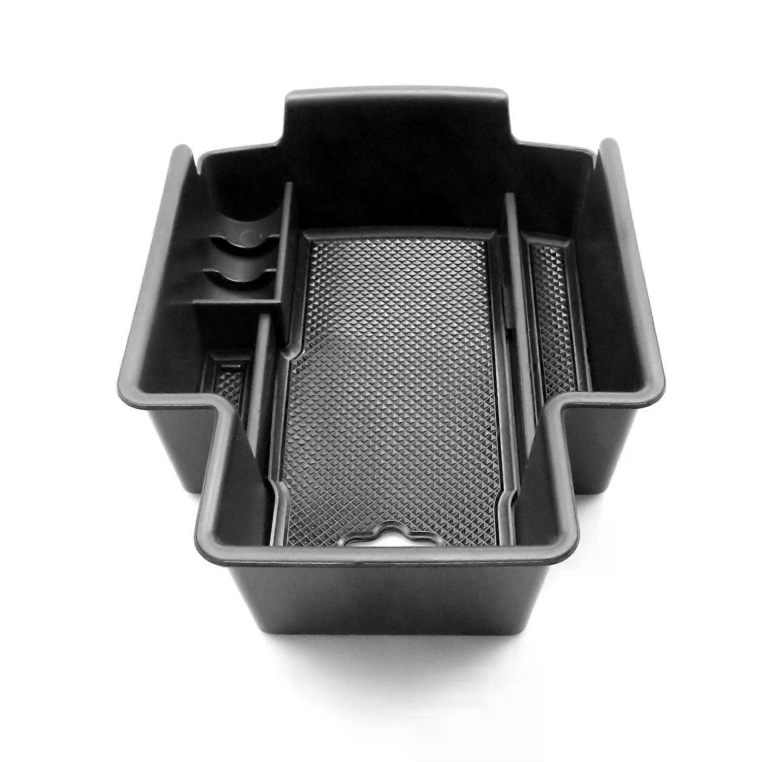 Car Central Storage Box Fit For Korando 2019 2020 2021 2022 Non-slip Rubber Armrest Storage Box Auto Interior Accessories