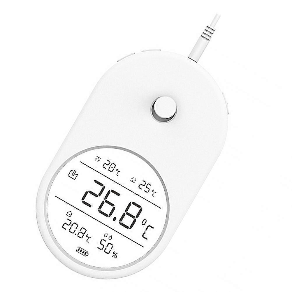 Fish Tank Thermometer Aquarium Temperature Measurement LCD Screen Display ABS Material 1Set