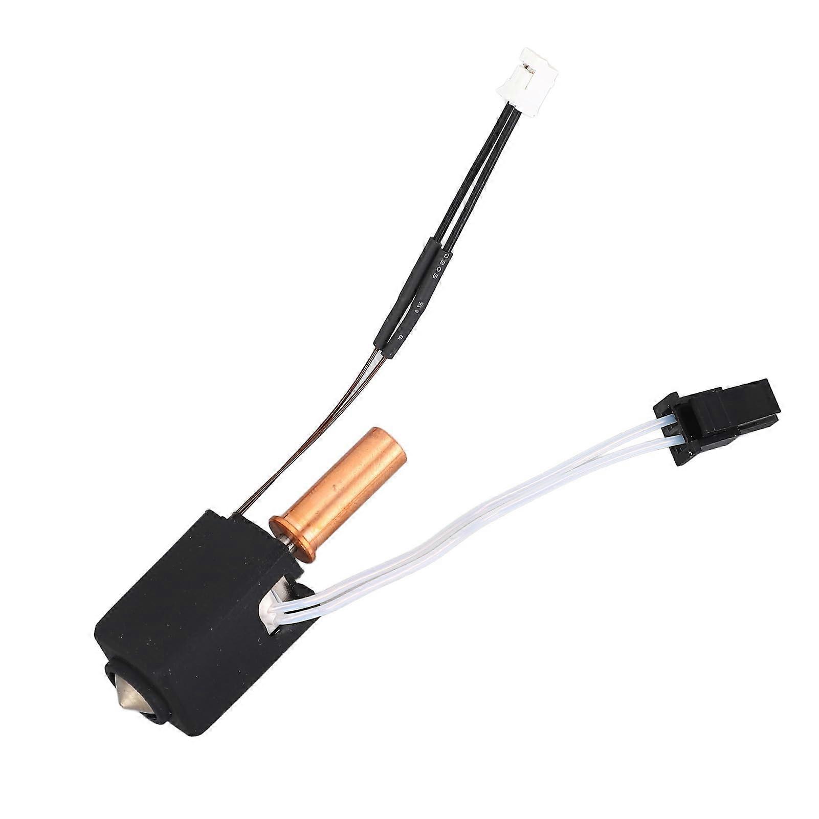 3D Printer Hotend Kit 0.4mm Bi-Metal Nozzle Throat Extruder Compatible with Kobra2 Model Replacement Parts