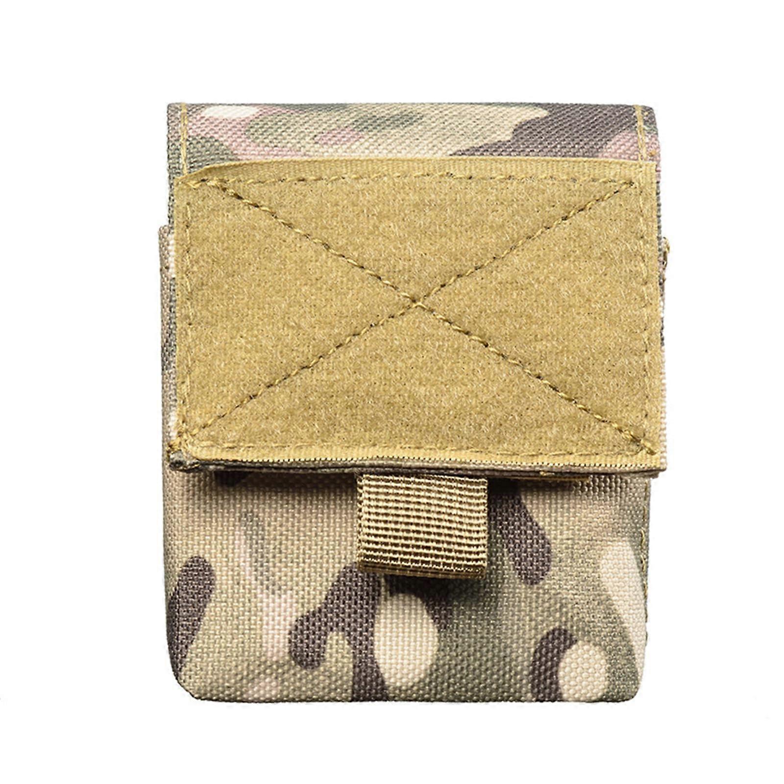 Molle Utility Bag for Mobile Phone and Tools, Tactical Storage Pouch for Cycling, Durable Multifunctional Pocket【Black】