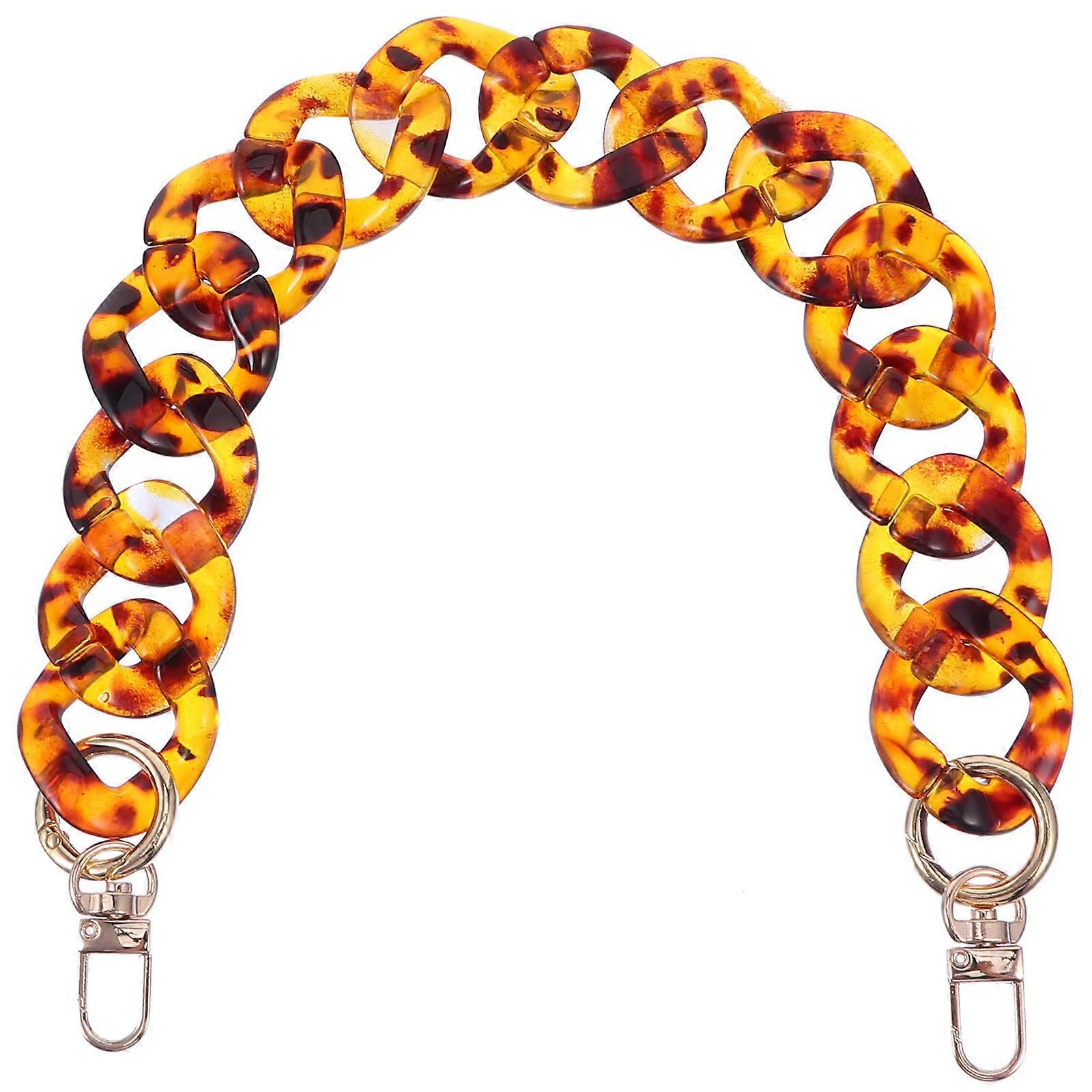 Decorative Chain For Purse Retro Style Acrylic 40x3.5CM Pendant 1Pc