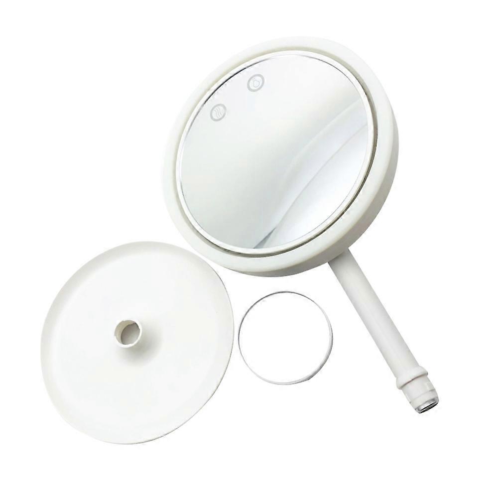 Foldable Makeup Mirror With Fan Chic Design For Dressing Table 180° Rotating Touch Control 1Pack