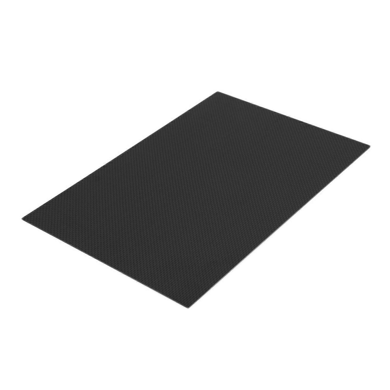 Matte Finish Carbon Fiber Sheet 75x125mm Lightweight Twill Weave Panel Sheet For Drones Frame Speed Car Accessories Multicolor