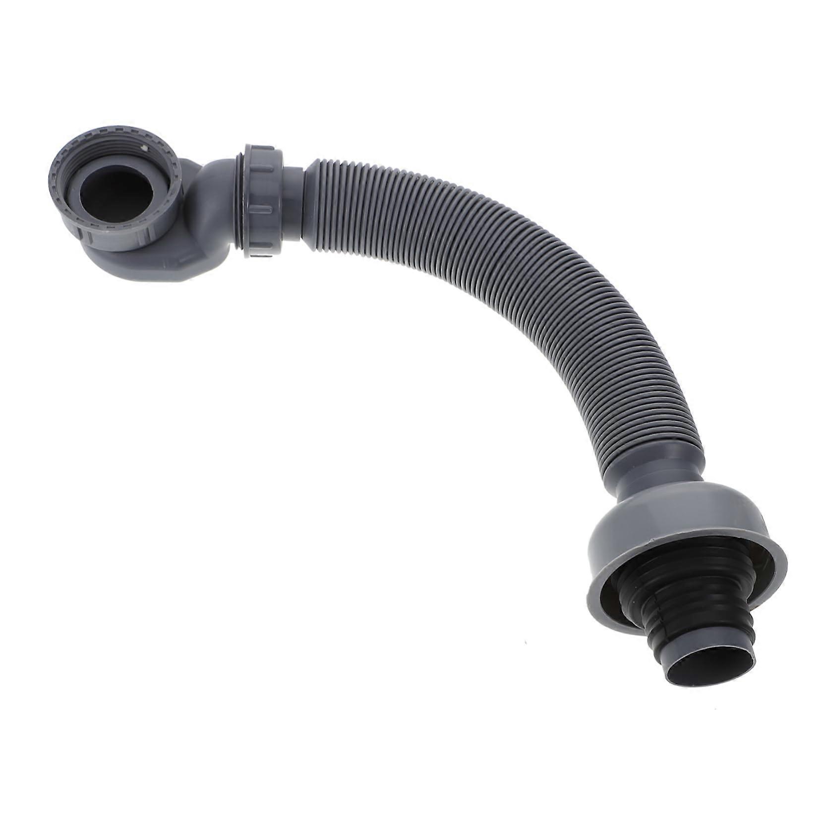 Flexible Drain Assembly Kit - Expandable Universal Drain Pipe for Sink, Bathtub, and Kitchen Sink, Odorless Installation