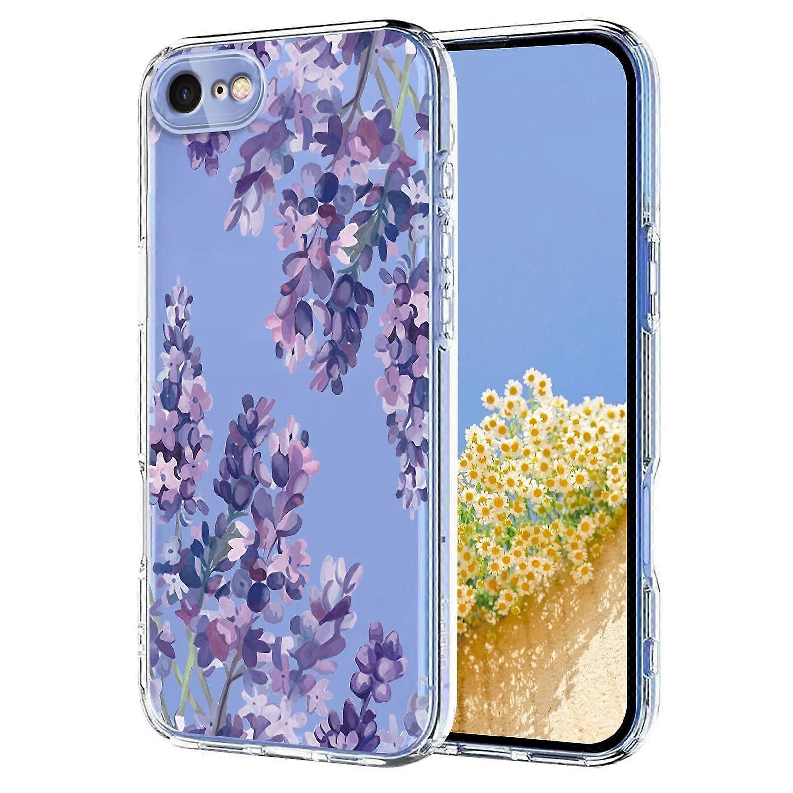 Painted TPU Case For iPhone SE 2022 / 2020 / 8 / 7