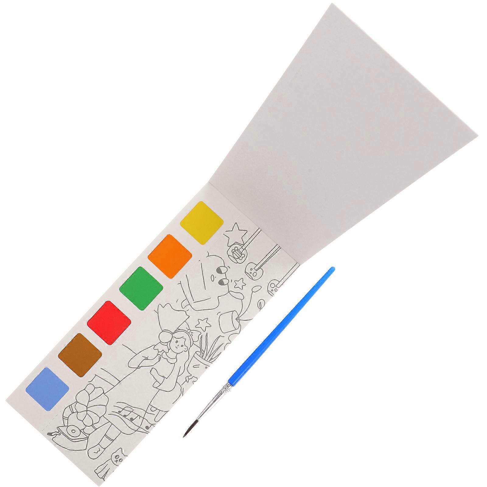 Watercolor Painting Book   Invisible Ink Activity Book for Kids   Graffiti Color Recognition & Fine Motor Skills Development