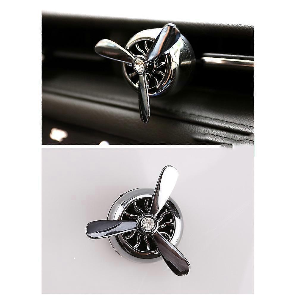 Air Black Essential Oil Vent Clip Diffuser For Car Ac Shape Fragrance Conditioner Present Lovers