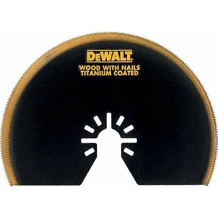 Semi-circulaire en titane lamellé Ø100 mm pour DEWALT Multicutter - DT20709