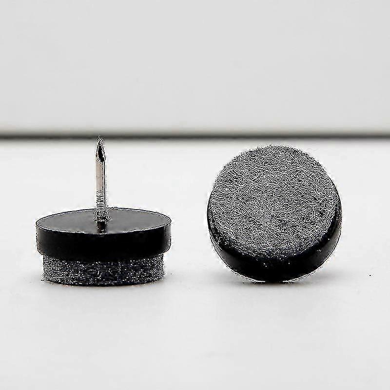 50 sztuk Zagęszczone meble Glide Nail-on Nylon Slider Pad Ochraniacz podłogowy do drewnianych stóp nóg krzesła Stół Sofa